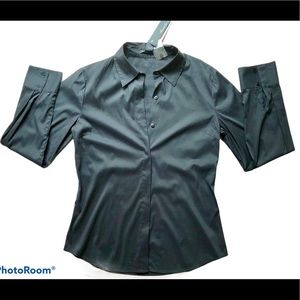 *NWT* KENNETH COLE | NWT Black Stretch button down